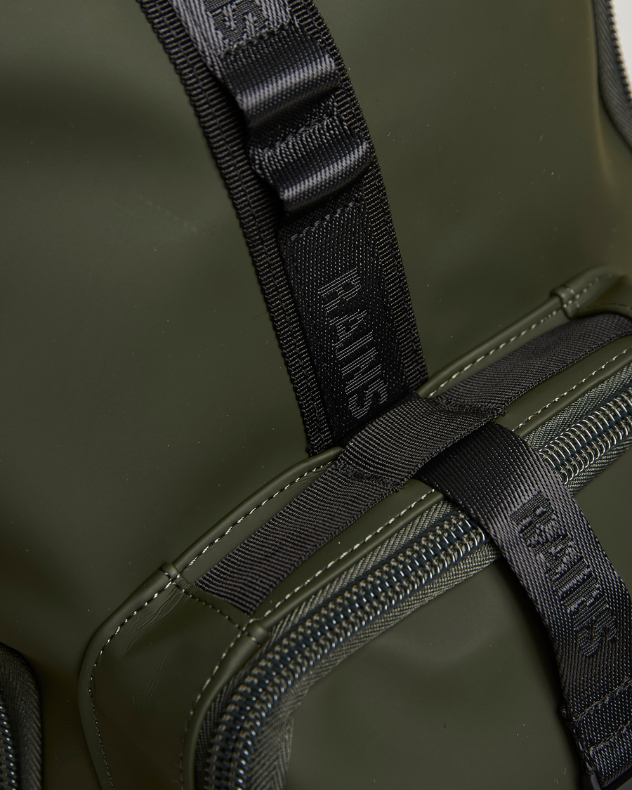 Hombres | RAINS Trail Rucksack Green | RAINS | Trail Rucksack Green