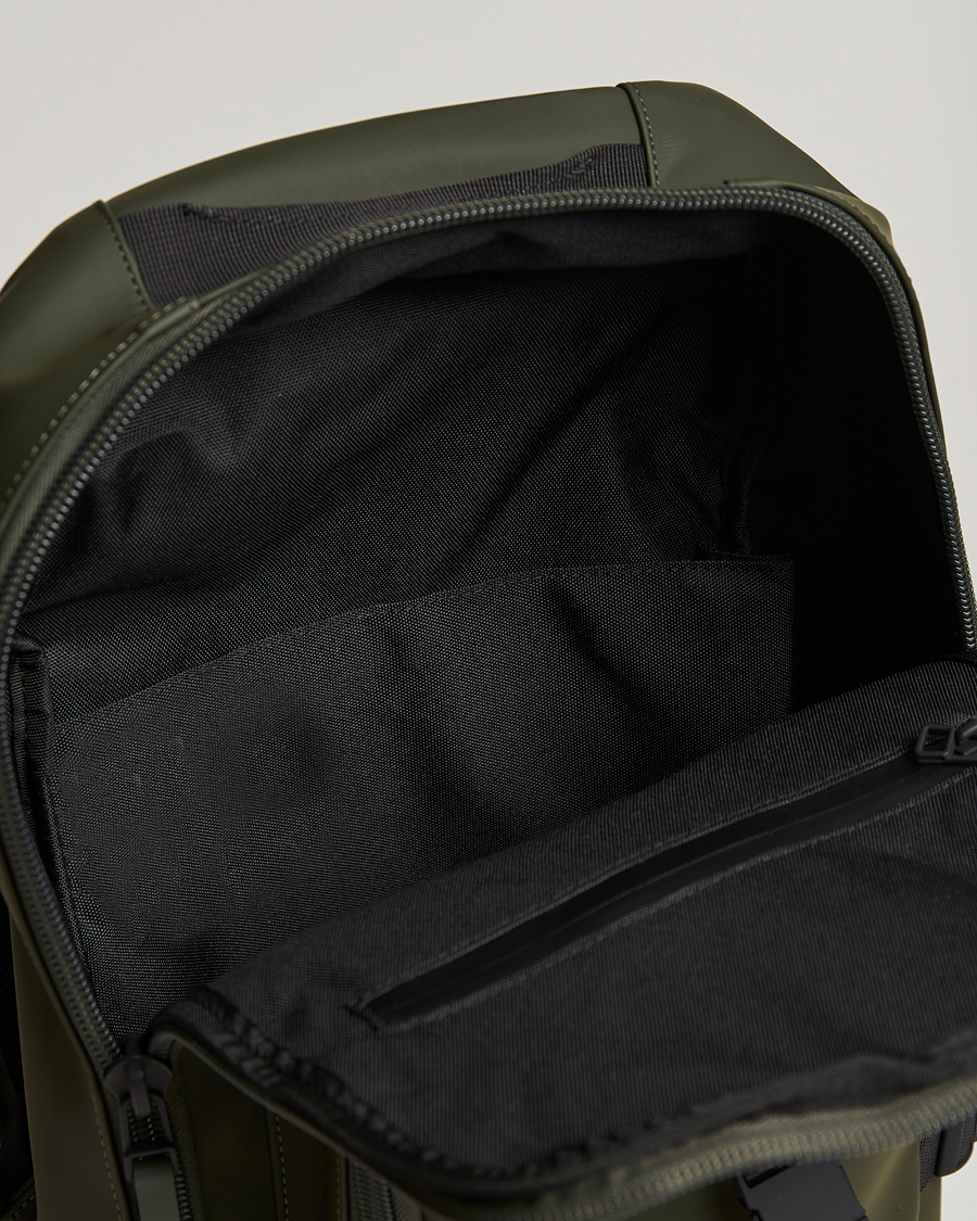 Hombres | RAINS Trail Rucksack Green | RAINS | Trail Rucksack Green