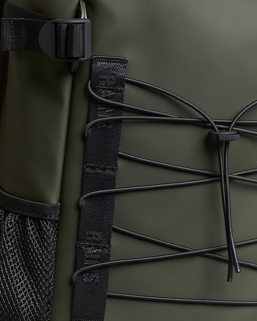 Hombres | RAINS Trail Mountaineer Backpack Green | RAINS | Trail Mountaineer Backpack Green