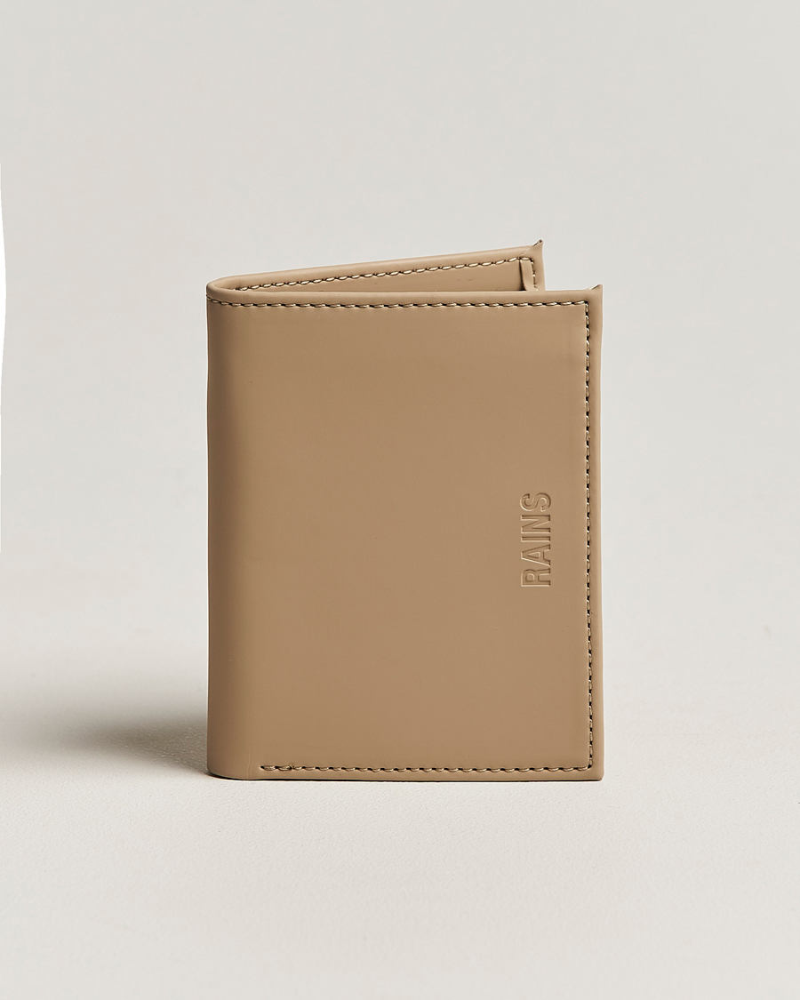 Hombres | RAINS Folded Wallet Sand | RAINS | Folded Wallet Sand
