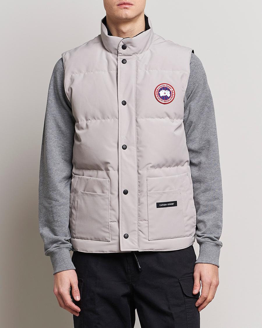 Hombres | Chalecos | Canada Goose | Freestyle Vest Limestone