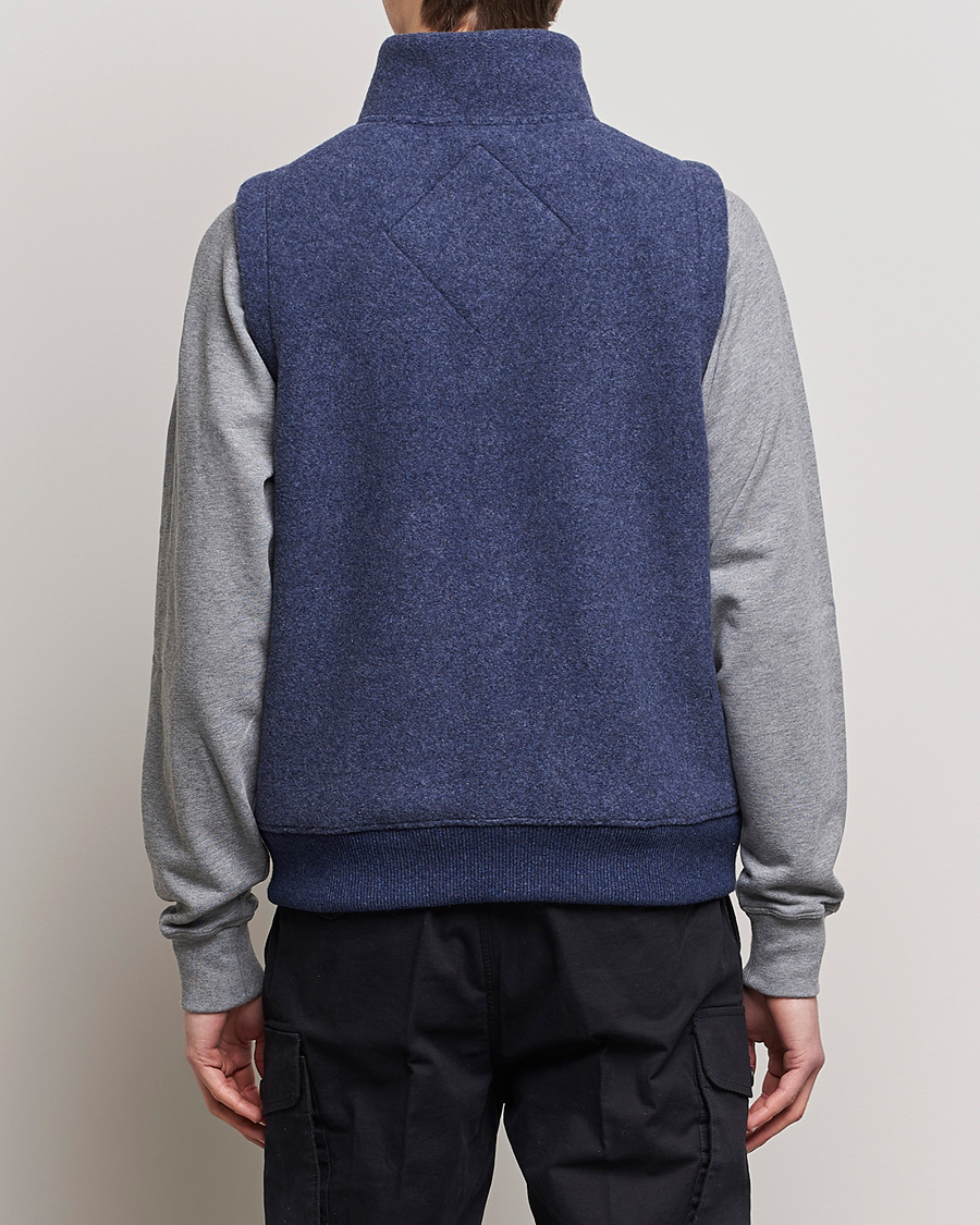 Hombres | Chalecos | Canada Goose | Mersey Fleece Vest Atlantic Navy