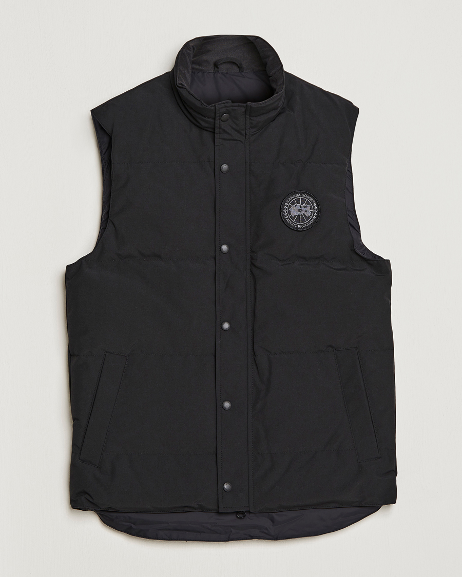 Hombres | Chalecos | Canada Goose Black Label | Garson Vest Black