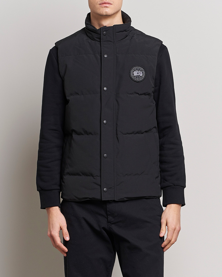 Hombres | Chalecos | Canada Goose Black Label | Garson Vest Black