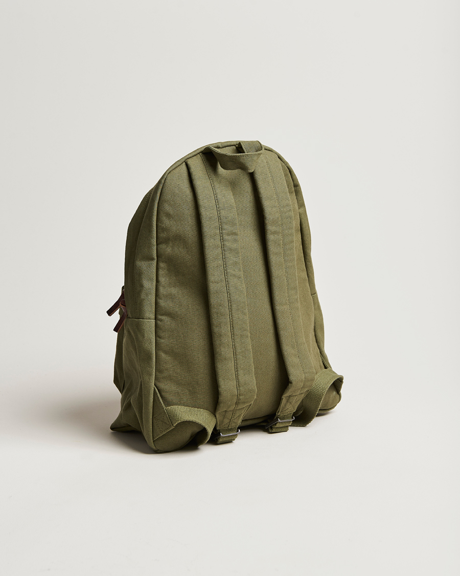 Hombres | Polo Ralph Lauren Canvas Backpack Dark Sage | Polo Ralph Lauren | Canvas Backpack Dark Sage