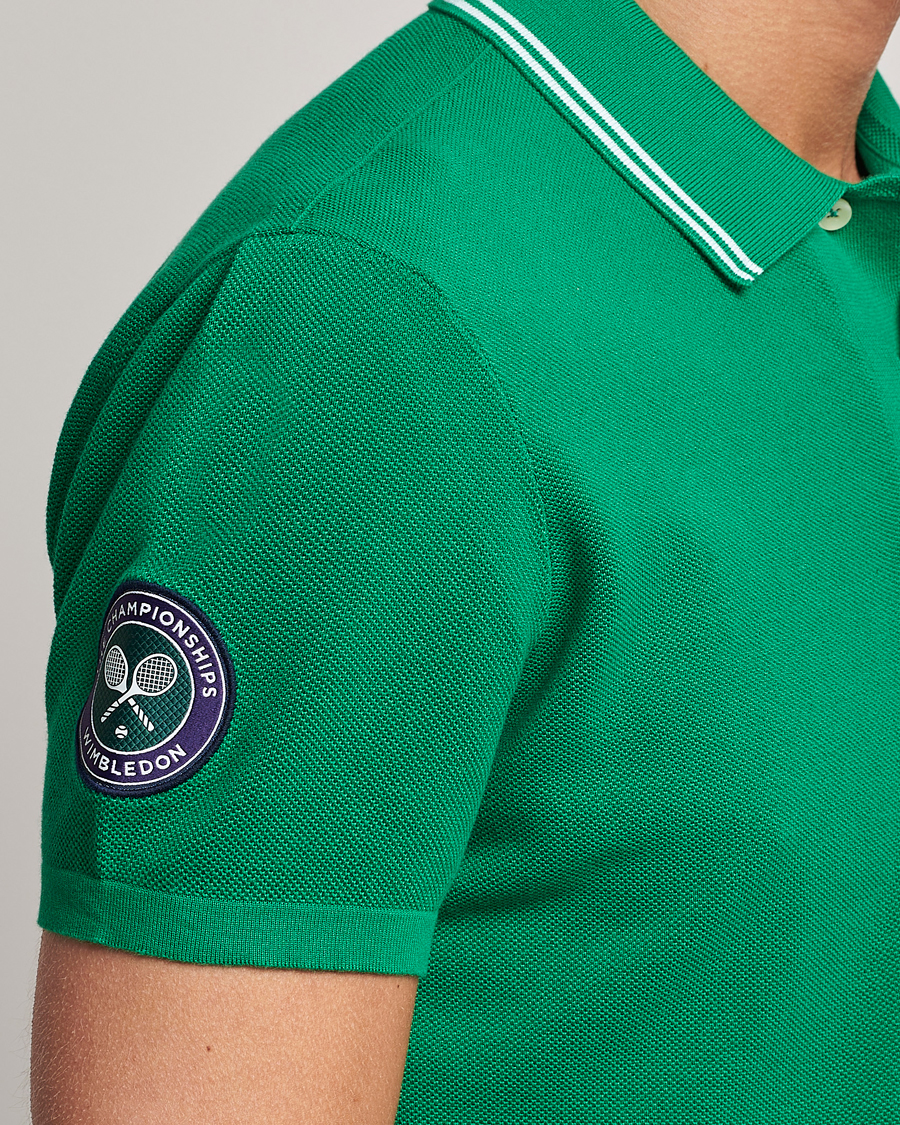 Hombres | Polos | Polo Ralph Lauren | Custom Slim Fit Wimbledon Polo Stem Green