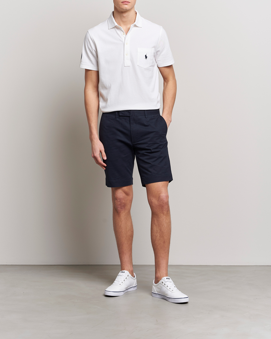 Hombres | Polos | Polo Ralph Lauren | Wimbledon Pocket Polo White