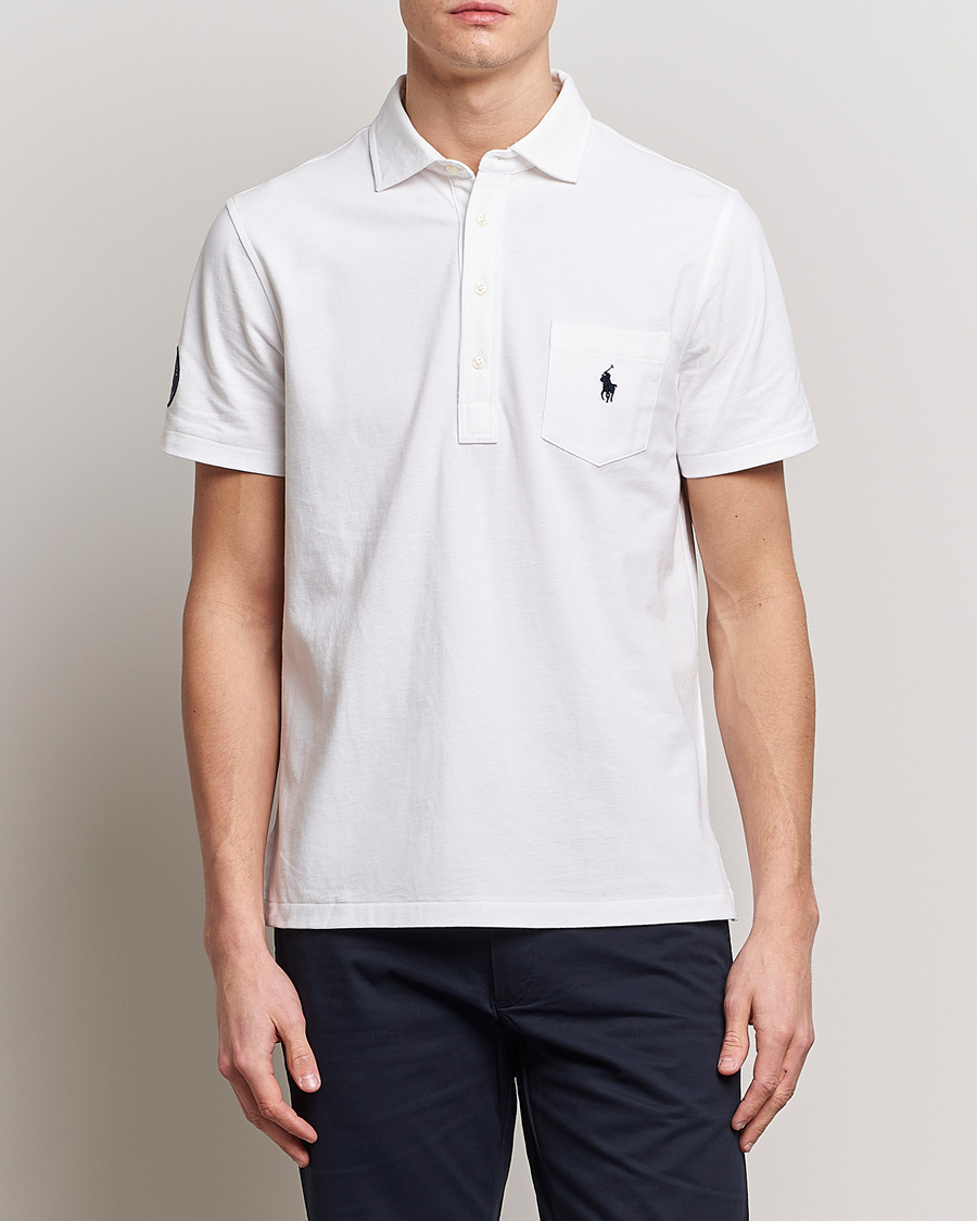 Hombres | Polos | Polo Ralph Lauren | Wimbledon Pocket Polo White