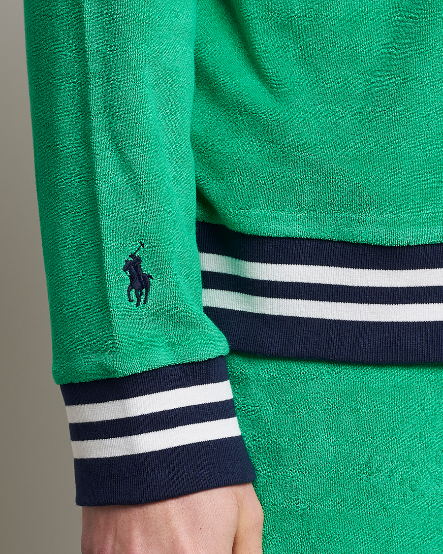 Hombres | Jerséis y prendas de punto | Polo Ralph Lauren | Wimbledon Terry Sweatshirt Stem Green
