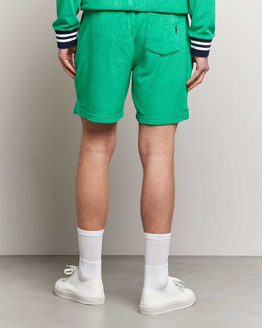 Hombres | Pantalones cortos | Polo Ralph Lauren | Wimbledon Terry Sweatshorts Stem Green