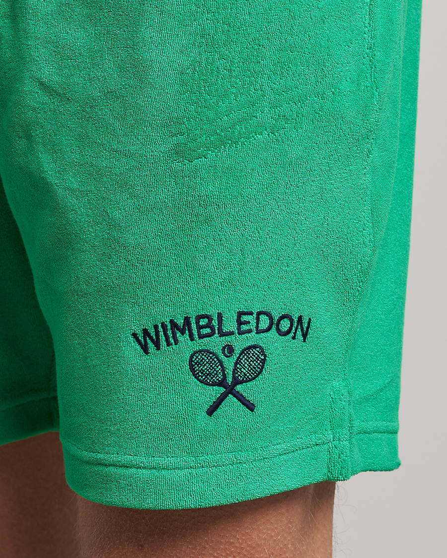 Hombres | Pantalones cortos | Polo Ralph Lauren | Wimbledon Terry Sweatshorts Stem Green