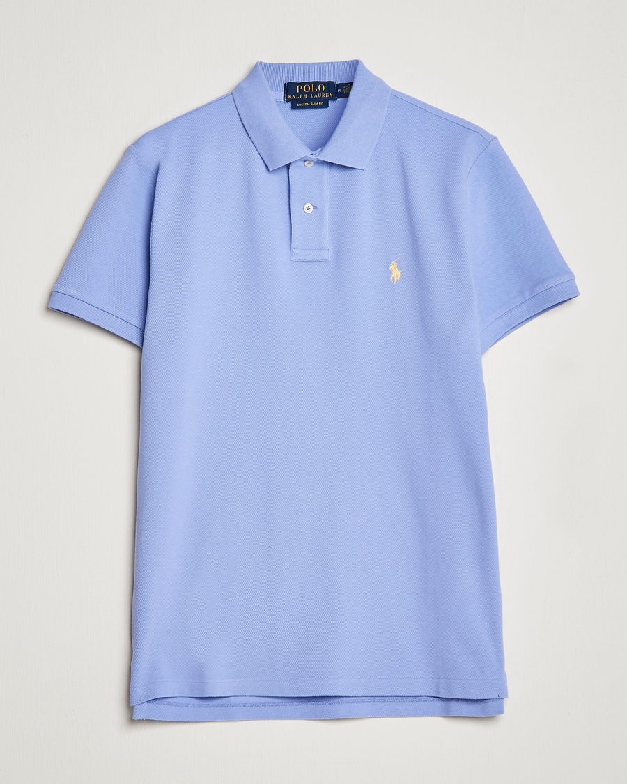 Hombres | Polos | Polo Ralph Lauren | Custom Slim Fit Polo Lafayette Blue
