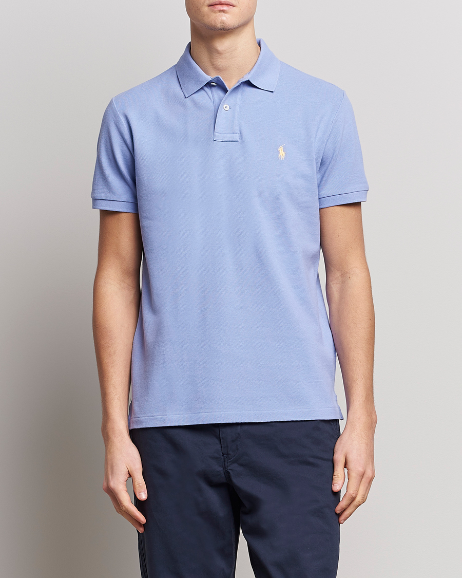 Hombres | Polos | Polo Ralph Lauren | Custom Slim Fit Polo Lafayette Blue