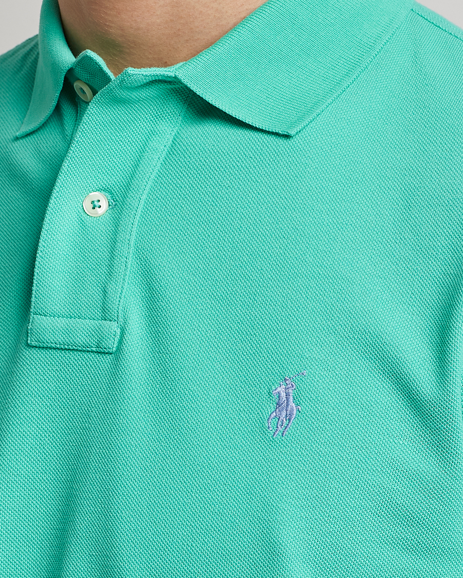 Hombres | Polos | Polo Ralph Lauren | Custom Slim Fit Polo Sunset Green