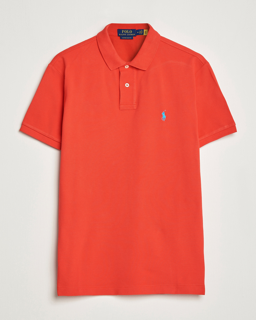 Hombres | Polos | Polo Ralph Lauren | Custom Slim Fit Polo Petal Rose