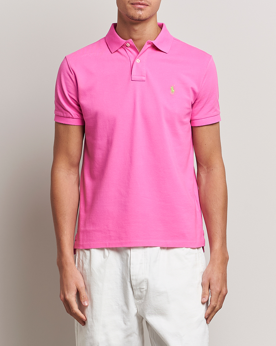 Hombres | Polos | Polo Ralph Lauren | Custom Slim Fit Polo Dalia Pink
