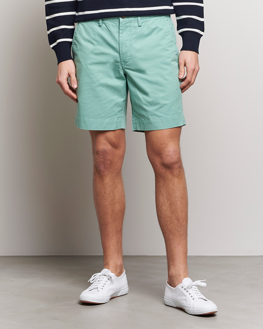 Hombres | Pantalones cortos | Polo Ralph Lauren | Tailored Slim Fit Shorts Faded Mint