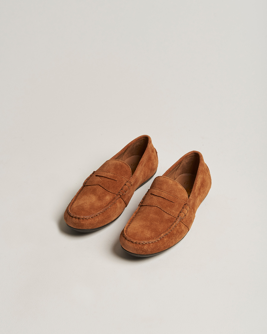 Hombres | Mocasines | Polo Ralph Lauren | Reynold Suede Driving Loafer Teak