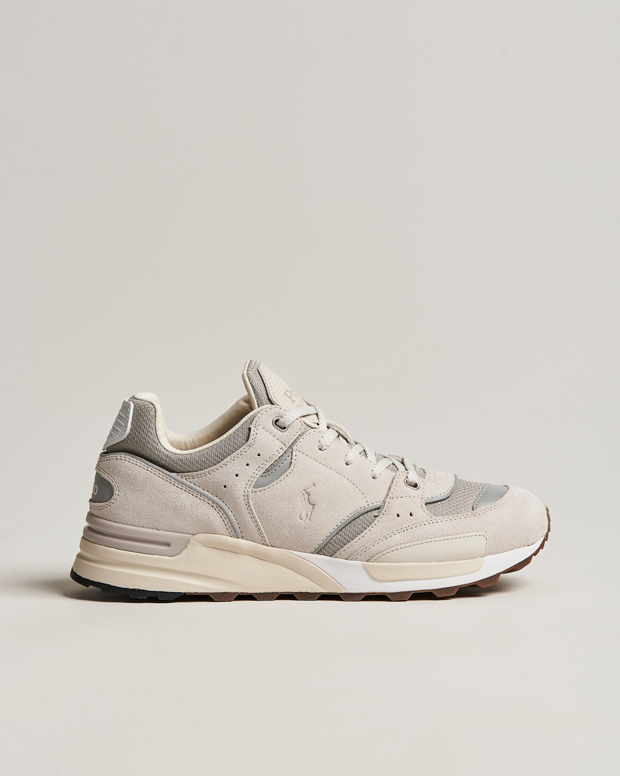 Hombres | Polo Ralph Lauren Trackstr 200 Running Sneaker Dove Grey | Polo Ralph Lauren | Trackstr 200 Running Sneaker Dove Grey