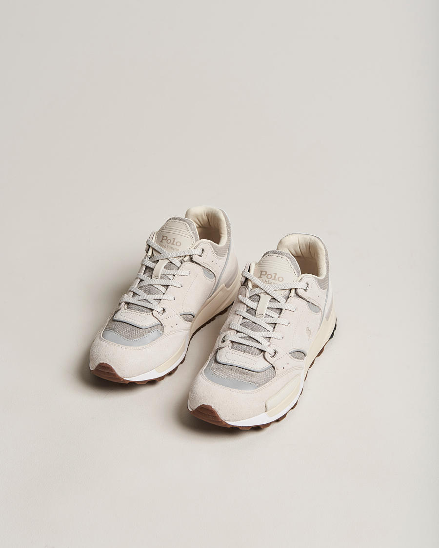 Hombres | Polo Ralph Lauren Trackstr 200 Running Sneaker Dove Grey | Polo Ralph Lauren | Trackstr 200 Running Sneaker Dove Grey