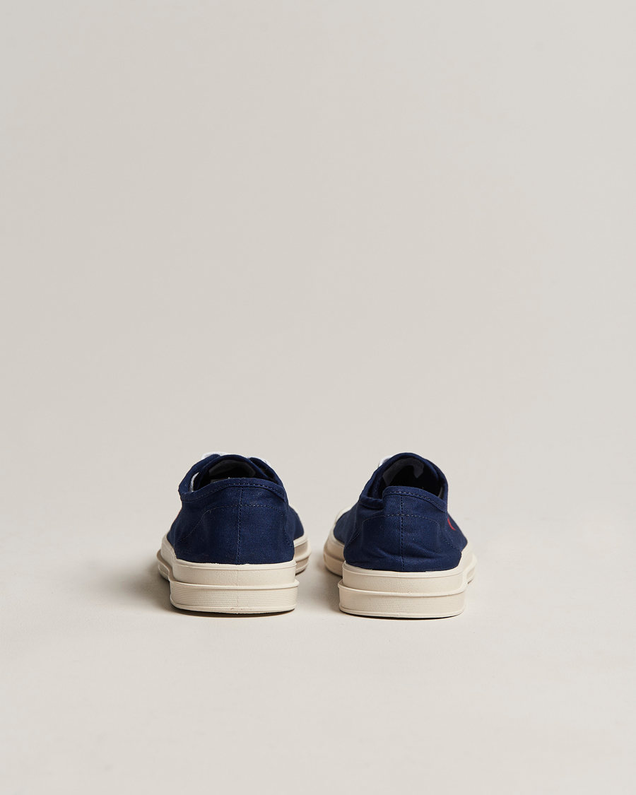 Hombres | Polo Ralph Lauren Paloma Canvas Sneaker Newport Navy/Red | Polo Ralph Lauren | Paloma Canvas Sneaker Newport Navy/Red