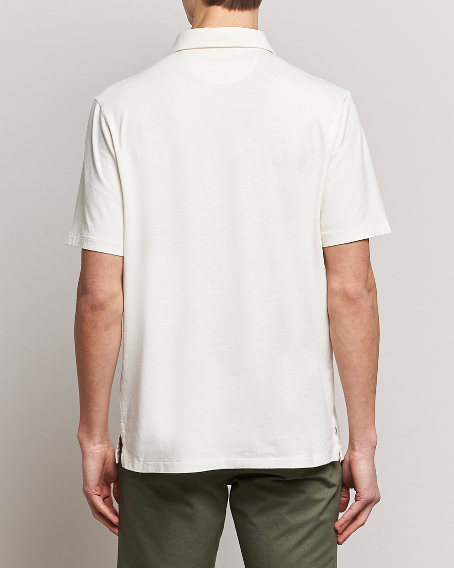 Hombres | Polos | Polo Ralph Lauren | Cotton/Linen Polo Antique Cream