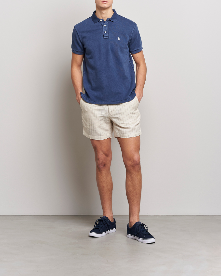 Hombres | Polos | Polo Ralph Lauren | Custom Fit Spa Terry Polo Newport Navy