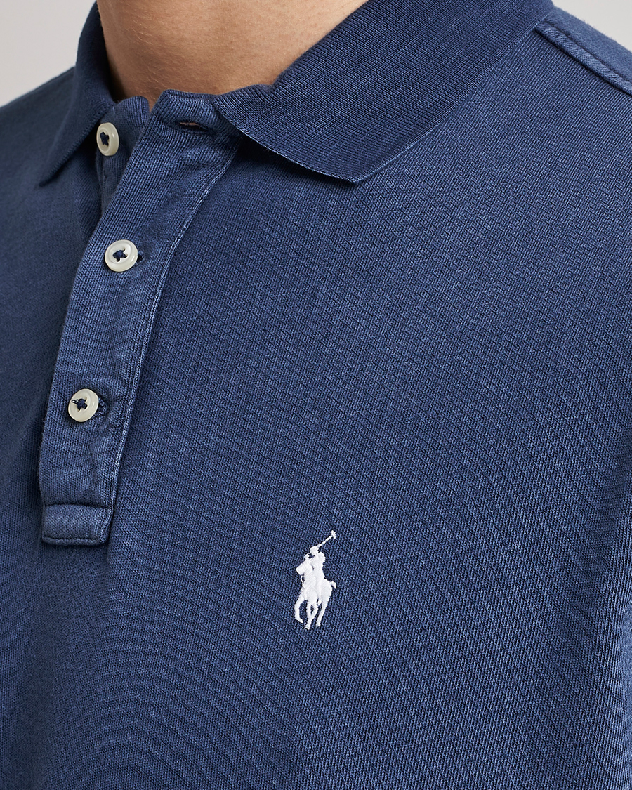 Hombres | Polos | Polo Ralph Lauren | Custom Fit Spa Terry Polo Newport Navy