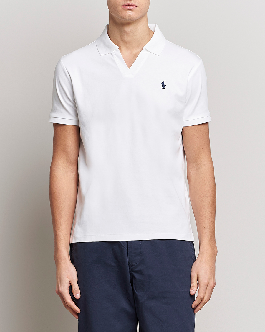 Hombres | Polos | Polo Ralph Lauren | Luxury Cotton Polo White