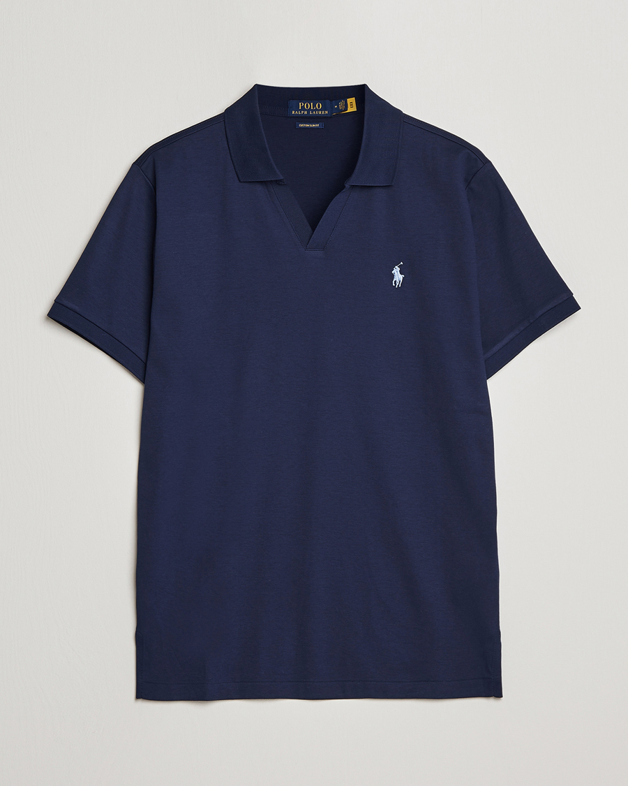 Hombres | Polos | Polo Ralph Lauren | Pima Cotton Polo Refined Navy