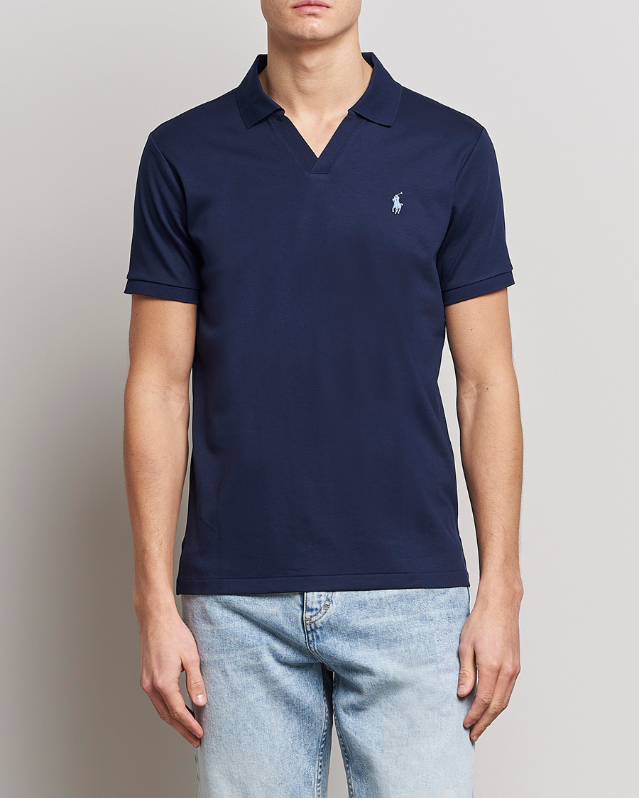 Hombres | Polos | Polo Ralph Lauren | Pima Cotton Polo Refined Navy