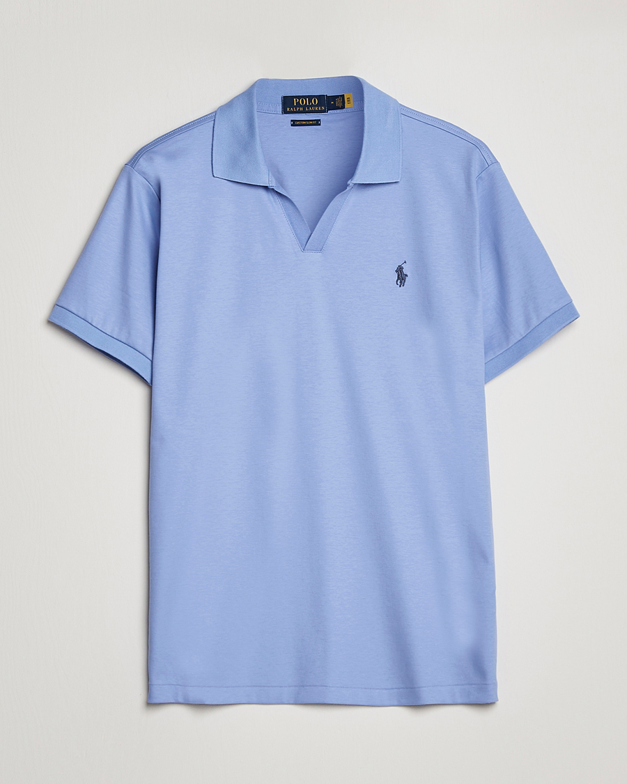 Hombres | Polos | Polo Ralph Lauren | Luxury Pima Cotton Polo Lafayette Blue