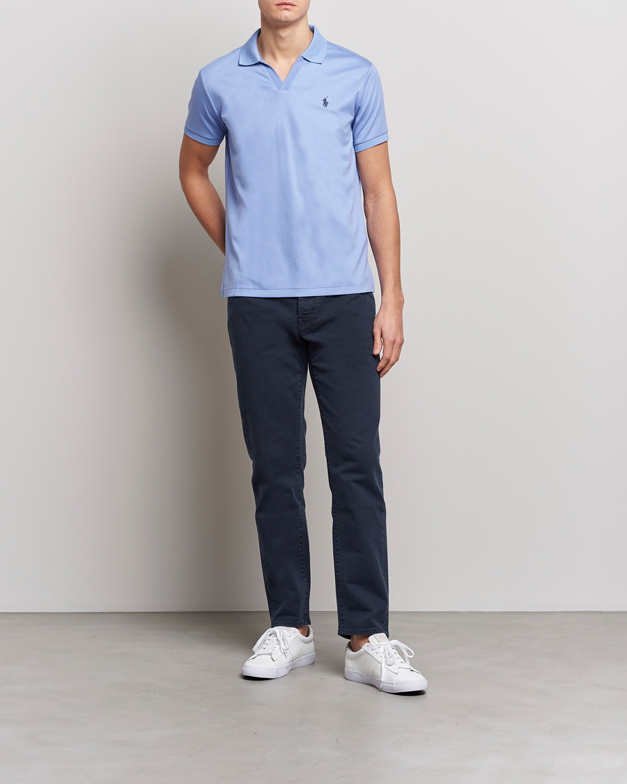 Hombres | Polos | Polo Ralph Lauren | Luxury Pima Cotton Polo Lafayette Blue