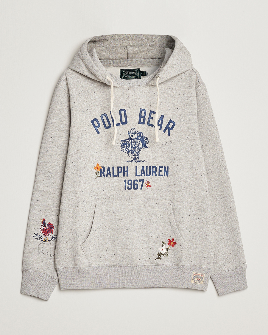 Hombres | Jerséis y prendas de punto | Polo Ralph Lauren | Vintage Fleece Polo Bear Hoodie Brooklyn Heather