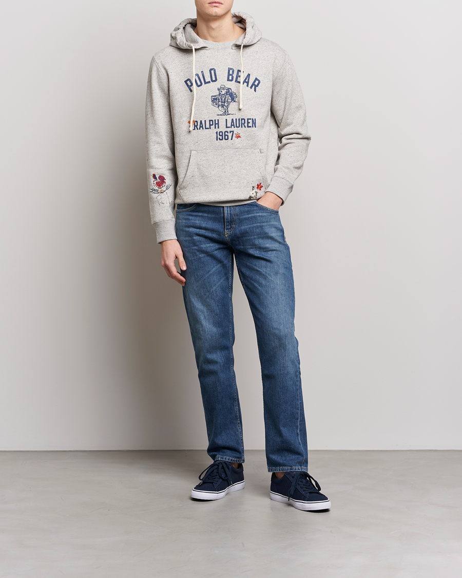 Hombres | Jerséis y prendas de punto | Polo Ralph Lauren | Vintage Fleece Polo Bear Hoodie Brooklyn Heather