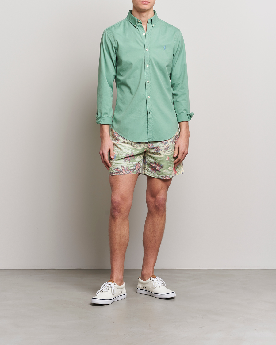 Hombres | Bañadores | Polo Ralph Lauren | Hawaiian Bazar Swimshorts Beach Green