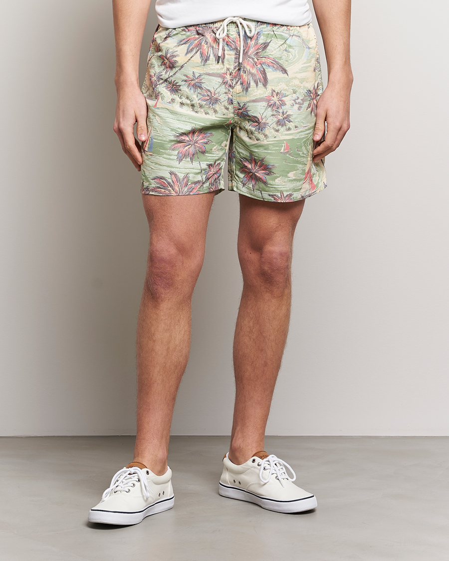 Hombres | Bañadores | Polo Ralph Lauren | Hawaiian Bazar Swimshorts Beach Green