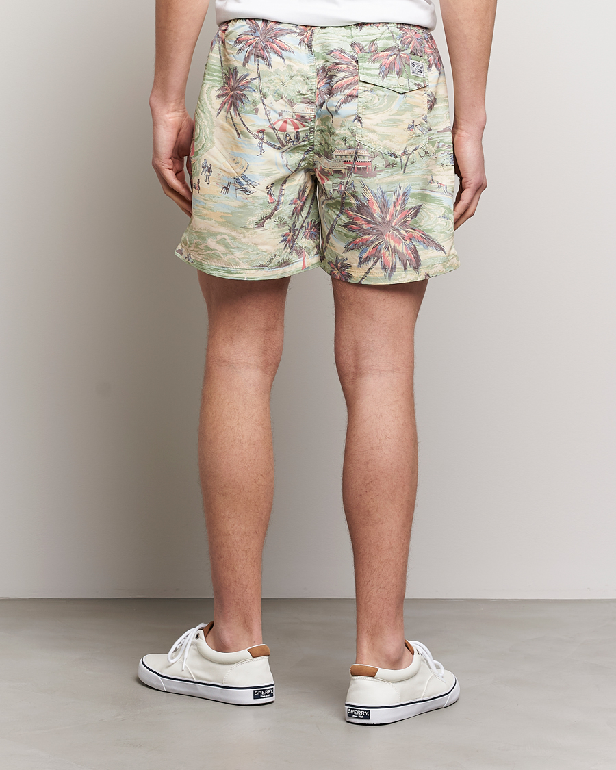 Hombres | Bañadores | Polo Ralph Lauren | Hawaiian Bazar Swimshorts Beach Green