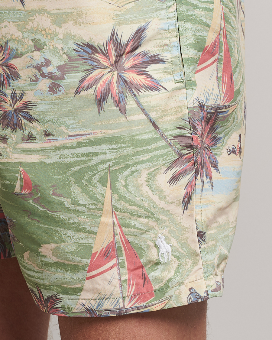 Hombres | Bañadores | Polo Ralph Lauren | Hawaiian Bazar Swimshorts Beach Green