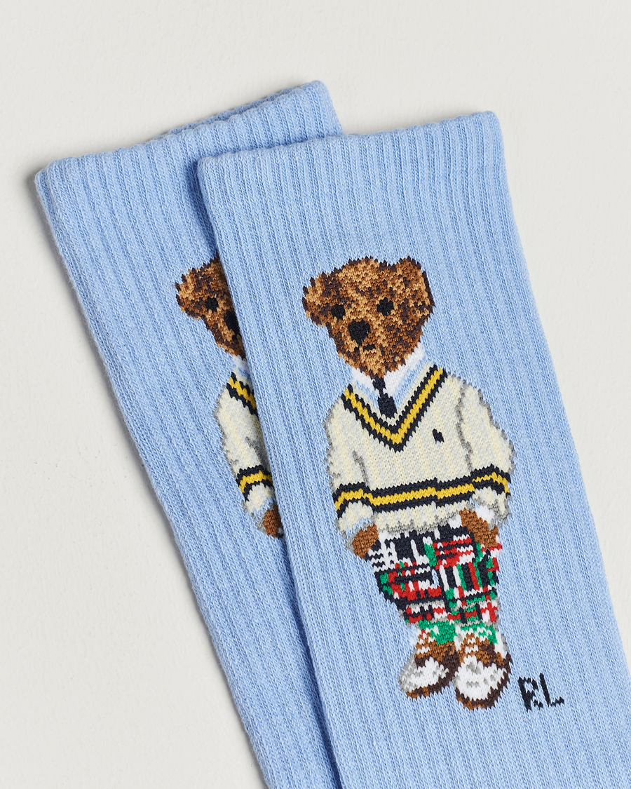 Hombres | Ropa interior y calcetines | Polo Ralph Lauren | Cricket Bear Sock Blue Cricket