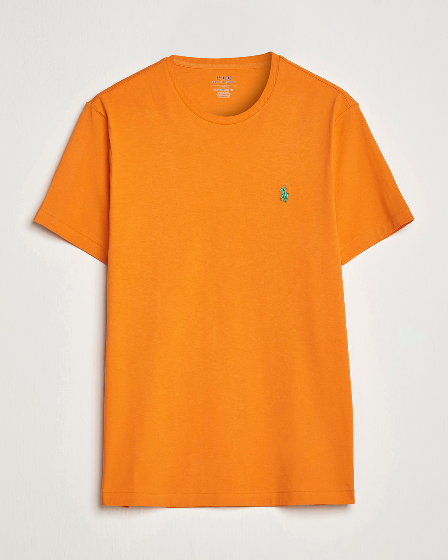 Hombres | Camisetas | Polo Ralph Lauren | Crew Neck T-Shirt Optic Orange
