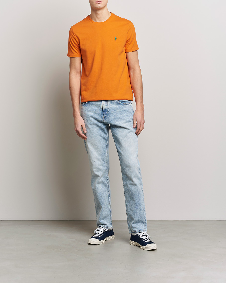 Hombres | Camisetas | Polo Ralph Lauren | Crew Neck T-Shirt Optic Orange