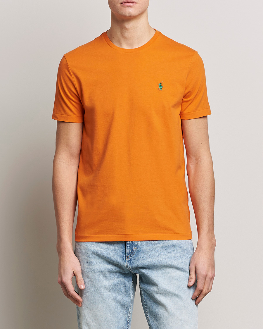 Hombres | Camisetas | Polo Ralph Lauren | Crew Neck T-Shirt Optic Orange