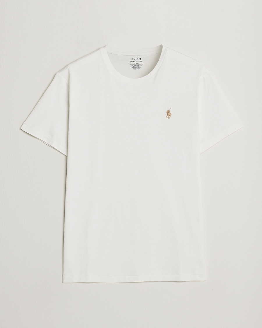 Hombres | Camisetas | Polo Ralph Lauren | Crew Neck T-Shirt Deckwash White