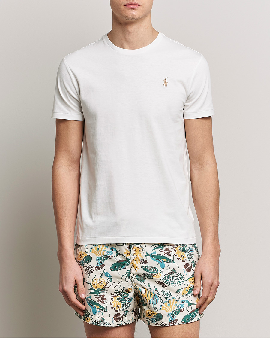 Hombres | Camisetas | Polo Ralph Lauren | Crew Neck T-Shirt Deckwash White