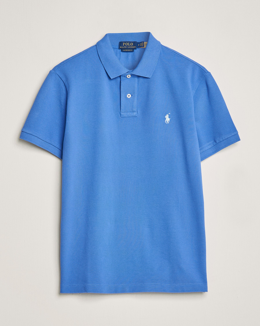 Hombres | Polos | Polo Ralph Lauren | Custom Slim Fit Polo Maidstone Blue
