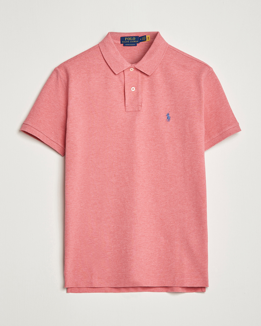 Hombres | Polos | Polo Ralph Lauren | Custom Slim Fit Polo Highland Rose Heather