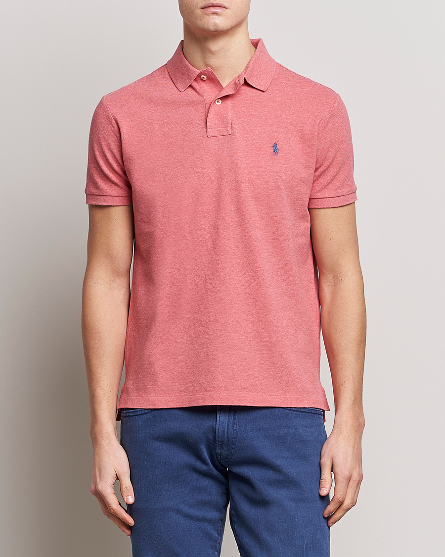 Hombres | Polos | Polo Ralph Lauren | Custom Slim Fit Polo Highland Rose Heather
