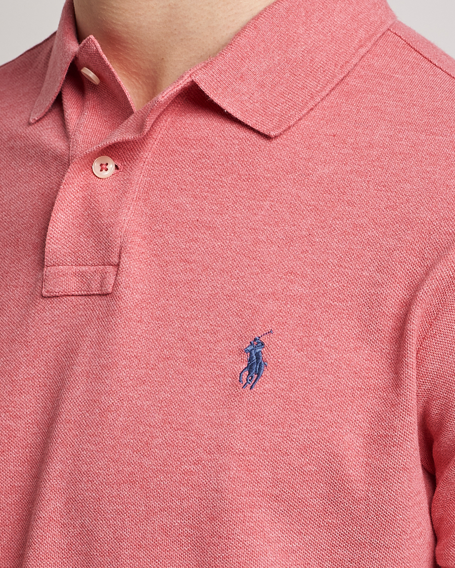 Hombres | Polos | Polo Ralph Lauren | Custom Slim Fit Polo Highland Rose Heather