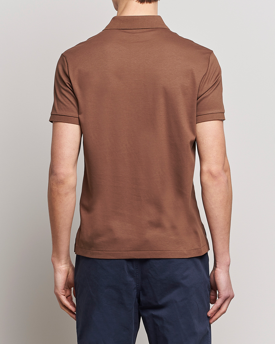 Hombres | Polos | Polo Ralph Lauren | Pima Cotton Polo Luggage Brown